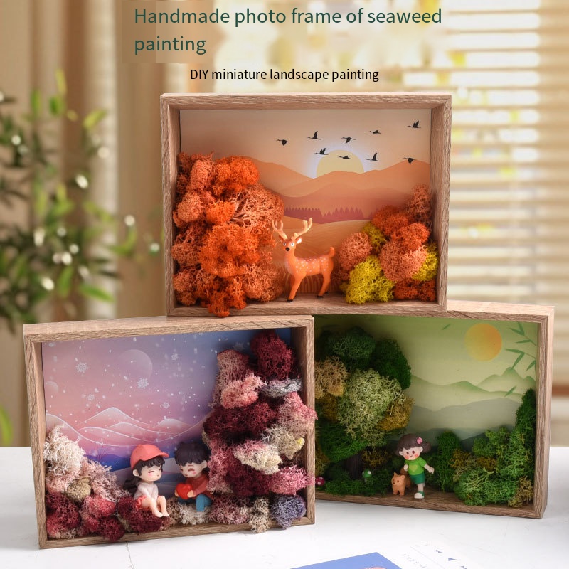 Seaweed Art DIY Kit - 3D Frame - Plant Parent Gift Set recension och pris